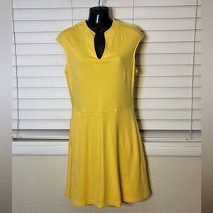 New York & Company Yellow Dress
